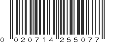 UPC 020714255077