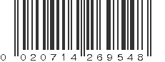 UPC 020714269548