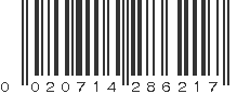 UPC 020714286217