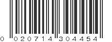 UPC 020714304454