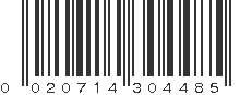 UPC 020714304485