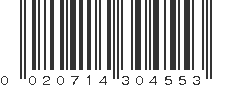 UPC 020714304553