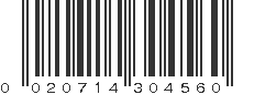 UPC 020714304560