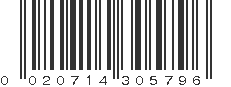 UPC 020714305796