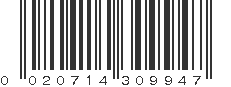 UPC 020714309947