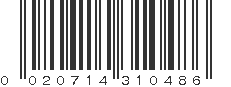 UPC 020714310486