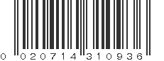 UPC 020714310936