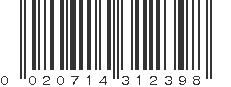 UPC 020714312398