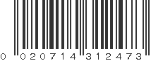 UPC 020714312473