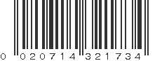 UPC 020714321734