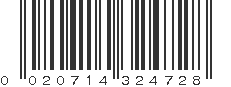 UPC 020714324728