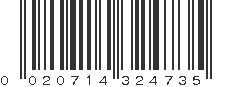 UPC 020714324735