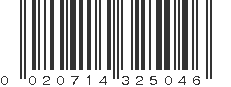 UPC 020714325046