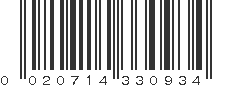 UPC 020714330934