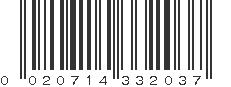 UPC 020714332037