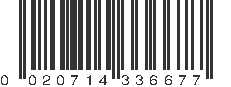 UPC 020714336677