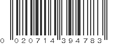 UPC 020714394783