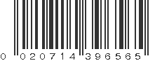 UPC 020714396565