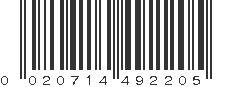 UPC 020714492205