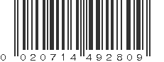 UPC 020714492809