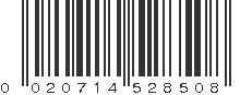 UPC 020714528508