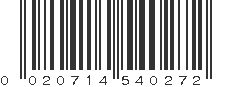 UPC 020714540272