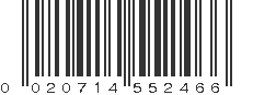 UPC 020714552466