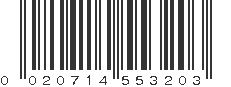 UPC 020714553203