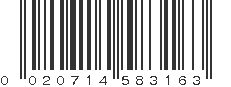 UPC 020714583163