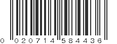 UPC 020714584436