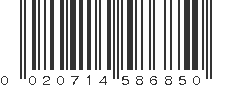 UPC 020714586850