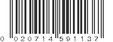 UPC 020714591137