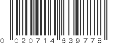 UPC 020714639778