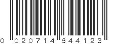 UPC 020714644123