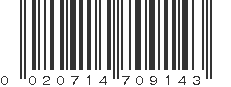 UPC 020714709143