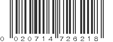 UPC 020714726218