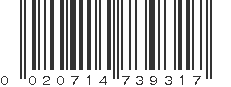 UPC 020714739317