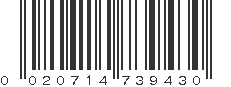 UPC 020714739430