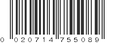 UPC 020714755089