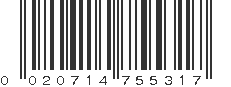 UPC 020714755317