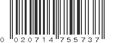 UPC 020714755737