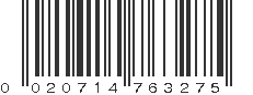 UPC 020714763275