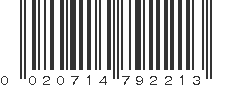 UPC 020714792213