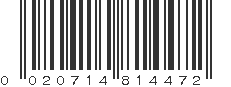 UPC 020714814472