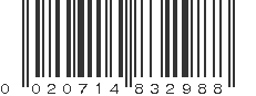 UPC 020714832988