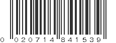 UPC 020714841539