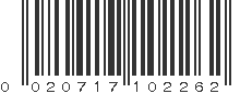 UPC 020717102262