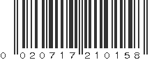 UPC 020717210158