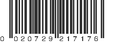 UPC 020729217176