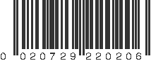 UPC 020729220206